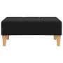 Fußhocker aus schwarzem Stoff, 78 x 56 x 32 cm von vidaXL, Osmanen - Ref: Foro24-337747, Preis: 81,31 €, Rabatt: %