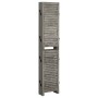Gray solid wood 6-panel screen 214x166 cm by vidaXL, Room dividers - Ref: Foro24-338577, Price: 126,54 €, Discount: %