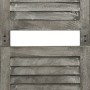 Gray solid wood 6-panel screen 214x166 cm by vidaXL, Room dividers - Ref: Foro24-338577, Price: 126,54 €, Discount: %