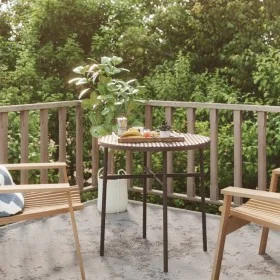 Brown synthetic rattan coffee table 45 cm by vidaXL, Garden tables - Ref: Foro24-317175, Price: 25,53 €, Discount: %