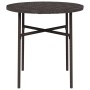 Mesita de centro de ratán sintético marrón 45 cm de vidaXL, Mesas de jardín - Ref: Foro24-317175, Precio: 22,19 €, Descuento: %