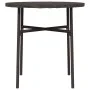 Brown synthetic rattan coffee table 45 cm by vidaXL, Garden tables - Ref: Foro24-317175, Price: 25,53 €, Discount: %