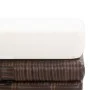 Garden stools 4 units with brown synthetic rattan cushions by vidaXL, Garden chairs - Ref: Foro24-316778, Price: 87,53 €, Dis...