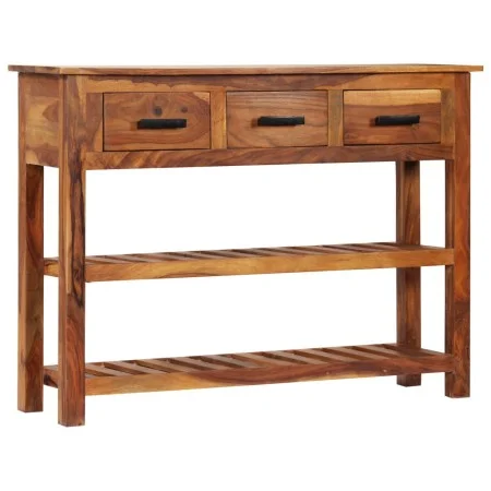 Sideboard with 3 drawers solid acacia wood 110x30x80 cm by vidaXL, Sideboards - Ref: Foro24-338032, Price: 263,08 €, Discount: %