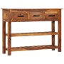 Sideboard with 3 drawers solid acacia wood 110x30x80 cm by vidaXL, Sideboards - Ref: Foro24-338032, Price: 267,92 €, Discount: %