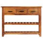 Sideboard with 3 drawers solid acacia wood 110x30x80 cm by vidaXL, Sideboards - Ref: Foro24-338032, Price: 267,92 €, Discount: %
