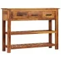 Sideboard with 3 drawers solid acacia wood 110x30x80 cm by vidaXL, Sideboards - Ref: Foro24-338032, Price: 263,08 €, Discount: %