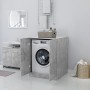 Betongrauer Waschmaschinenschrank von vidaXL, Zubehör für Waschmaschinen und Trockner - Ref: Foro24-3082012, Preis: 166,42 €,...