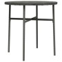 Gray synthetic rattan coffee table 45 cm by vidaXL, Garden tables - Ref: Foro24-317176, Price: 21,31 €, Discount: %