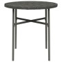 Gray synthetic rattan coffee table 45 cm by vidaXL, Garden tables - Ref: Foro24-317176, Price: 21,31 €, Discount: %