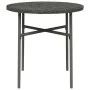 Gray synthetic rattan coffee table 45 cm by vidaXL, Garden tables - Ref: Foro24-317176, Price: 25,64 €, Discount: %