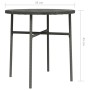 Gray synthetic rattan coffee table 45 cm by vidaXL, Garden tables - Ref: Foro24-317176, Price: 21,31 €, Discount: %