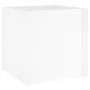 Set de muebles de recibidor madera contrachapada blanco brillo de vidaXL, Armarios roperos - Ref: Foro24-3082059, Precio: 111...