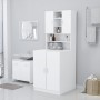Weiße Waschmaschinenmöbel von vidaXL, Zubehör für Waschmaschinen und Trockner - Ref: Foro24-3082008, Preis: 136,28 €, Rabatt: %