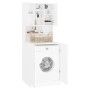 Weiße Waschmaschinenmöbel von vidaXL, Zubehör für Waschmaschinen und Trockner - Ref: Foro24-3082008, Preis: 136,28 €, Rabatt: %