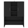 Schwarzer Waschmaschinenschrank von vidaXL, Zubehör für Waschmaschinen und Trockner - Ref: Foro24-3082009, Preis: 137,76 €, R...
