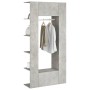 Flurmöbel 2 Stück Sperrholz grau Beton von vidaXL, Schließfächer und Lagerschränke - Ref: Foro24-3082039, Preis: 144,41 €, Ra...