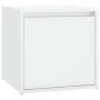 Glänzend weißes Sperrholz-Dielenmöbel-Set von vidaXL, Kleiderschränke - Ref: Foro24-3082068, Preis: 162,59 €, Rabatt: %
