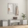 Beton grau Sperrholz Eingangshalle Möbel-Set von vidaXL, Kleiderschränke - Ref: Foro24-3082066, Preis: 124,70 €, Rabatt: %