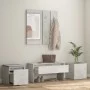 Beton grau Sperrholz Eingangshalle Möbel-Set von vidaXL, Kleiderschränke - Ref: Foro24-3082066, Preis: 124,70 €, Rabatt: %
