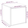 Beton grau Sperrholz Eingangshalle Möbel-Set von vidaXL, Kleiderschränke - Ref: Foro24-3082066, Preis: 127,18 €, Rabatt: %