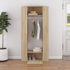 Hall furniture 2 units sonoma oak plywood by vidaXL, Lockers and storage cabinets - Ref: Foro24-3082038, Price: 152,00 €, Dis...