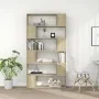Raumteilerregal in der Farbe Sonoma-Eiche, 100 x 24 x 188 cm von vidaXL, Bücherregale und Regale - Ref: Foro24-3082074, Preis...