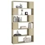 Raumteilerregal in der Farbe Sonoma-Eiche, 100 x 24 x 188 cm von vidaXL, Bücherregale und Regale - Ref: Foro24-3082074, Preis...