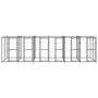 Stahl-Außenzwinger 14,52 m² von vidaXL, Hundehütten und Zäune - Ref: Foro24-3082264, Preis: 905,48 €, Rabatt: %