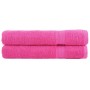 Toallas premium SOLUND 2 unidades rosa 100x200 cm 600 gsm von , Handtücher - Ref: Foro24-137533, Preis: 60,44 €, Rabatt: -5%%