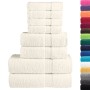 Juego de toallas premium SOLUND 8 unidades crema 600 gsm von , Handtücher - Ref: Foro24-137550, Preis: 56,12 €, Rabatt: -5%%