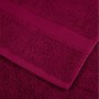 Juego de toallas premium SOLUND 12 unidades burdeos 600 gsm | Foro24.es | Tu tienda online para hogar, jardín y más Foro24.es