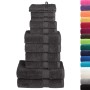 Juego de toallas premium SOLUND 12 unidades antracita 600 gsm by , Towels - Ref: Foro24-137571, Price: 67,52 €, Discount: %