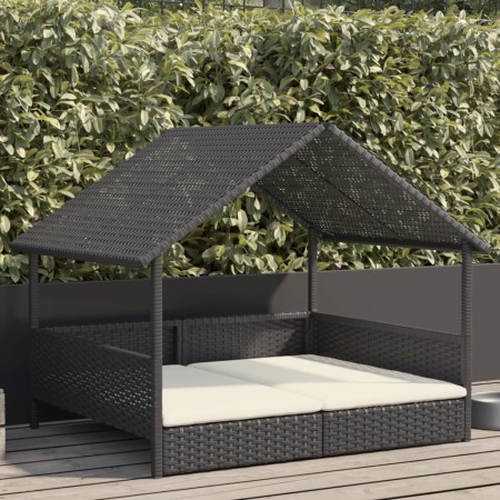 Caseta para perros con cojín ratán sintético von , Hundehütten - Ref: Foro24-366390, Preis: 121,04 €, Rabatt: %