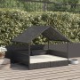 Caseta para perros con cojín ratán sintético von , Hundehütten - Ref: Foro24-366390, Preis: 121,04 €, Rabatt: %