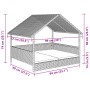 Caseta para perros con cojín ratán sintético von , Hundehütten - Ref: Foro24-366390, Preis: 121,04 €, Rabatt: %
