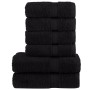 Juego de toallas premium SOLUND 6 unidades negro 600 gsm von , Handtücher - Ref: Foro24-137565, Preis: 58,98 €, Rabatt: -5%%