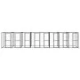 Steel outdoor kennel 19.36 m² by vidaXL, Dog kennels and fences - Ref: Foro24-3082266, Price: 1,00 €, Discount: %