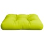 Cojín para sofá de palets de tela verde claro 58x58x10 cm by , Cushions for chairs and sofas - Ref: Foro24-360911, Price: 25,...