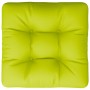 Cojín para sofá de palets de tela verde claro 58x58x10 cm by , Cushions for chairs and sofas - Ref: Foro24-360911, Price: 25,...