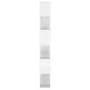 Glossy white space divider shelf 100x24x188 cm by vidaXL, Bookcases and shelves - Ref: Foro24-3082077, Price: 145,21 €, Disco...