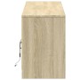 Mueble de TV LED madera de ingeniería roble Sonoma 180x34x50 cm by , TV Furniture - Ref: Foro24-3307928, Price: 163,56 €, Dis...