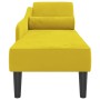 Sofá diván con cojines terciopelo amarillo by , Daybeds - Ref: Foro24-4007594, Price: 157,61 €, Discount: %