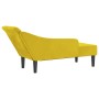 Sofá diván con cojines terciopelo amarillo by , Daybeds - Ref: Foro24-4007594, Price: 157,61 €, Discount: %