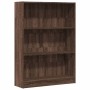 Estantería de madera de ingeniería marrón roble 80x24x109 cm | Foro24.es | Tu tienda online para hogar, jardín y más Foro24.es