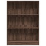 Estantería de madera de ingeniería marrón roble 80x24x109 cm | Foro24.es | Tu tienda online para hogar, jardín y más Foro24.es