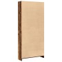 Estantería madera de ingeniería color envejecido 80x24x176 cm by , Bookcases and shelves - Ref: Foro24-857860, Price: 79,21 €...