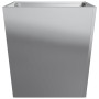 Jardinera de acero galvanizado 50x50x50 cm von , Töpfe und Pflanzgefäße - Ref: Foro24-851076, Preis: 45,76 €, Rabatt: %
