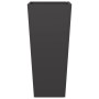 Jardineras 2 uds de acero negro 35x35x75 cm von , Töpfe und Pflanzgefäße - Ref: Foro24-851081, Preis: 100,41 €, Rabatt: %