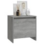 Mesita de noche madera de ingeniería gris Sonoma 45x34x44,5 cm by , Nightstands - Ref: Foro24-813046, Price: 36,07 €, Discoun...